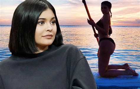 Kylie Jenner Continues To Show Off Bikini Body In Bahamas
