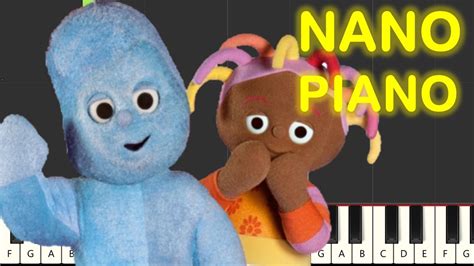 CBeebies In The Night Garden Theme Song Piano Tutorial YouTube