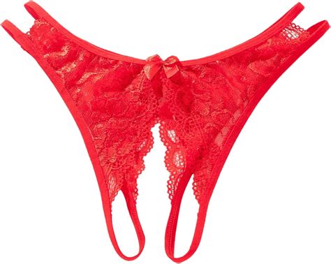 Biancheria Intima Da Donna File Aperti Grandi Pizzo A Forma Di T Sexy Da Donna Lingerie