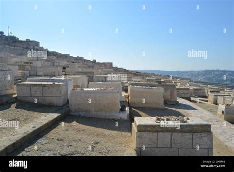 Tomb Of The Prophets Mount Of Olives Jerusalem Israel Stock Photo