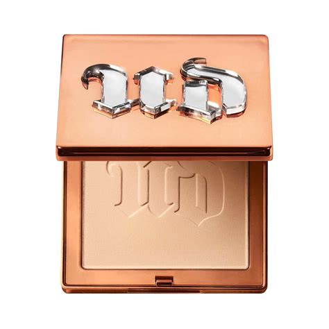 Urban Decay 40NN Stay Naked The Fix Powder Foundation Review Swatches