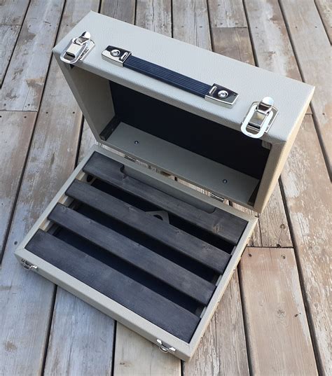 Handcrafted Fender Blonde Tolex Pedalboard Case Combo Etsy