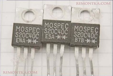 Диод Шоттки - РЕМОНТКА