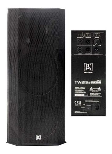 Cabina Activa Beta Three Tw215a 1500w Rms Profesional Tw 215 Envío gratis