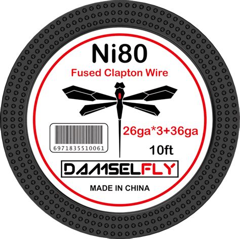 Damselfly fused clapton Ni 80 Wire - Vape-Saloon.de
