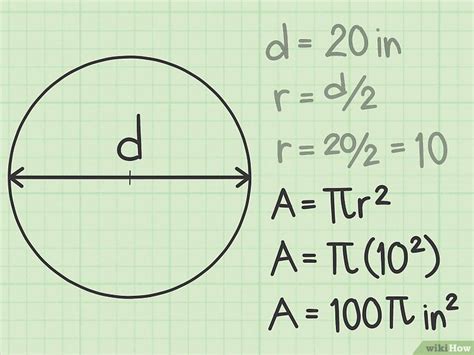 Calcular Área De Um Circulo - 4 Formas de Calcular a Área de um Círculo - wikiHow