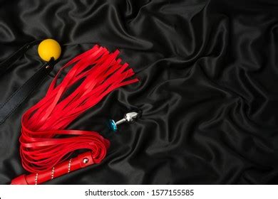 Red Whip Gag Anal Plug On Foto De Stock Editar Ahora