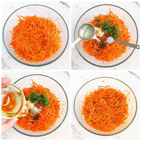 Korean Carrot Salad Recipe Classic Morkovcha Salad