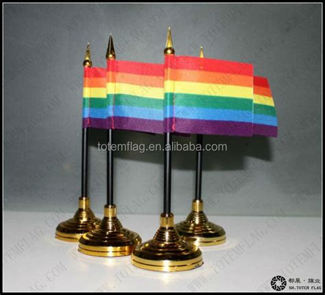 Rainbow Table Flag Desk Flag Gay Pride Table Flag Buy Rainbow Table Flag Gay Pride Table Flag