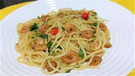Macarrão Alho E Oleo Com Camarão - MACARRÃO COM CAMARÃO ALHO E ÓLEO l RECEITA FÁCIL - YouTube