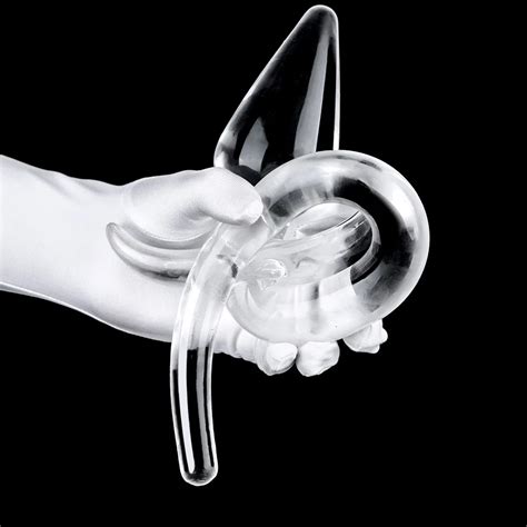 Tap N Anal De Cristal Con Cola Larga Para Adultos Y Hombres Herramienta Sexual Unisex Entrenador