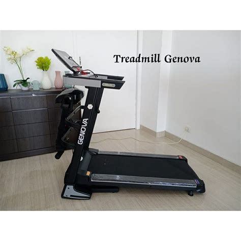 Treadmill Elektrik Ireborn Genova Olah Raga Perlengkapan Olahraga