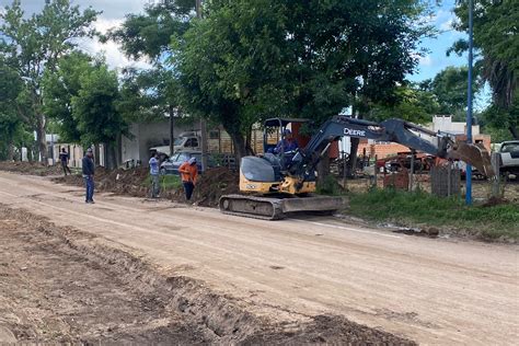 Iniciaron la obra de cordón cuneta en calle Gotuzzo Municipalidad de