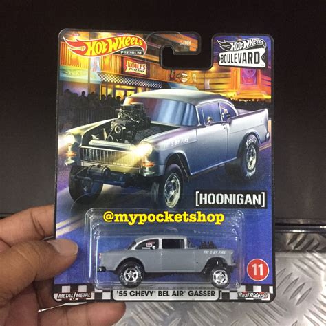 Reserved Hot Wheels Chevy Bel Air Gasser Matte Grey Hoonigan Hotwheels