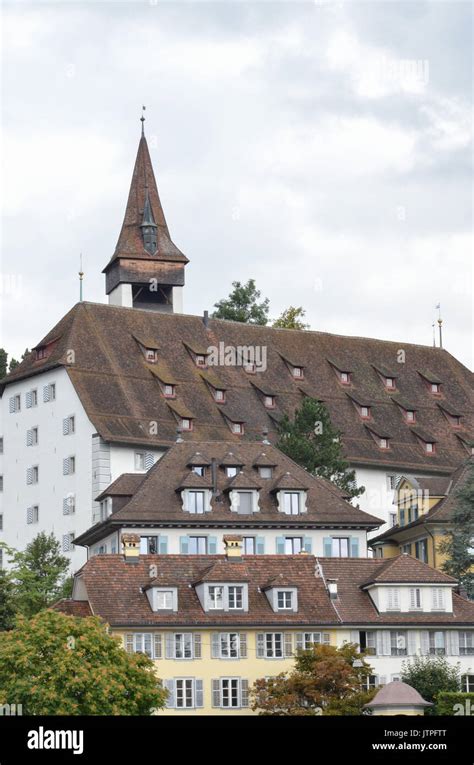 Historical city center of Lucerne Stock Photo - Alamy