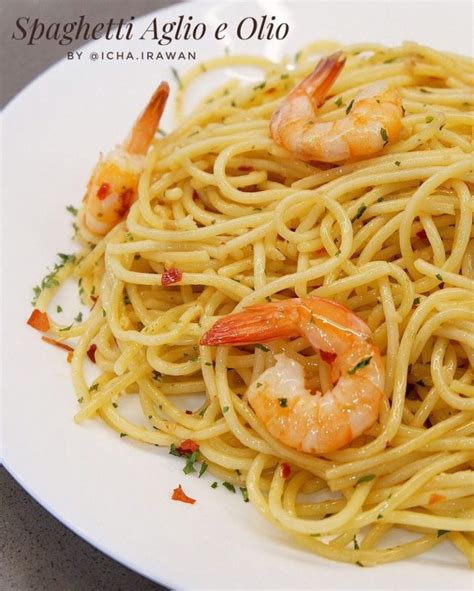 Resep Spaghetti Aglio E Olio Lezatnya Varian Sederhana Menu Pasta