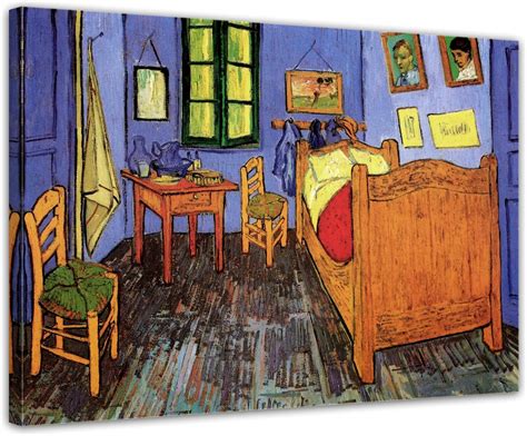 Bilderdepot24 Picture On Canvas Vincent Van Gogh Vincents Bedroom