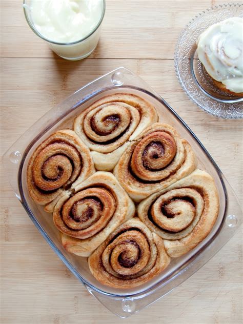 Cinnamon Rolls With Mascarpone Cream Cheese Frosting Buttercream