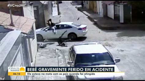 VÍdeo Bebê é Arremessado De Moto Após Veículo Ser Atingido Por Carro