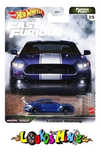 Hot Wheels Custom Mustang Velozes Furiosos Furious Fleet