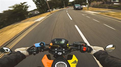 Sneaking Out Of Brighton With Ridepov Honda Msx Grom 125 4k