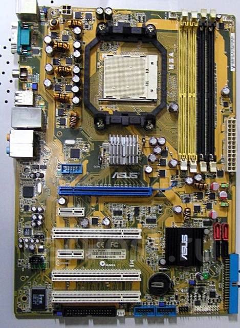 Материнская плата ASUS M3A (AM2), б/у, в наличии. Цена: 2 800₽ во ...