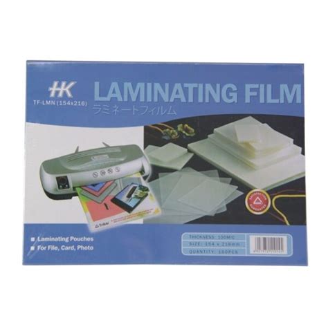 A5 Laminating Film Hua Kee Paper Products Pte Ltd