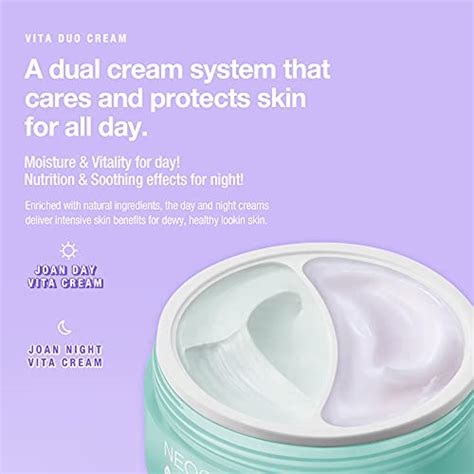 NEOGEN x JOAN KIM Vita Duo Cream Joan Day & Joan Night (100 g / 3.52 Oz ...