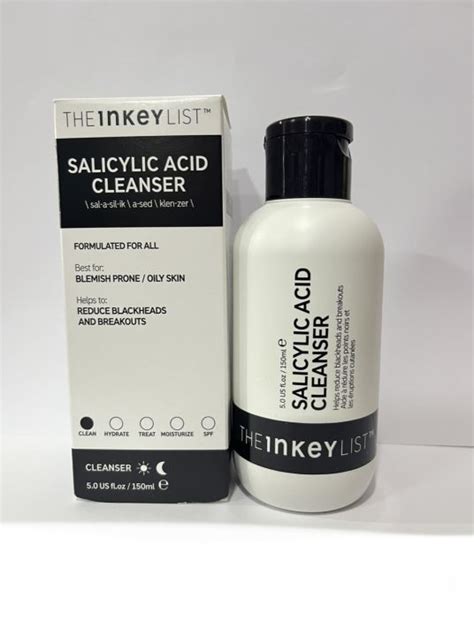 The Inkey List Salicylic Acid Cleanser 150ml Lazada