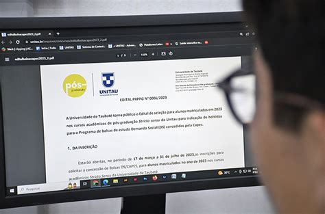 UNITAU oferece bolsas da CAPES para Mestrado e Doutorado | UNITAU