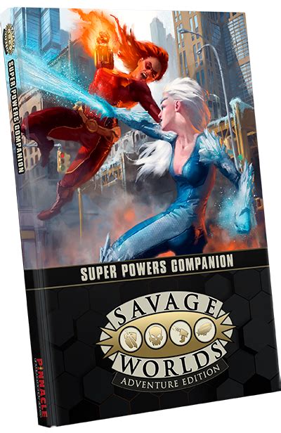 Savage Worlds Adventure Edition Super Powers Companion Hardcover