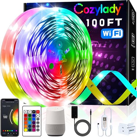 Cozylady M Wifi Led Strip Lights Smart Led Light Strips Compatible