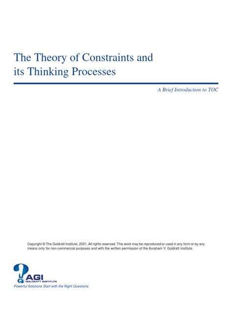 Goldratt_Theory_of_constraints | PDF