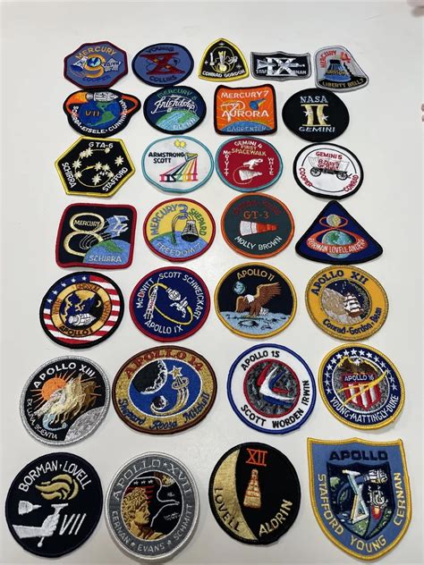 Nasa Apollo Mission Patches