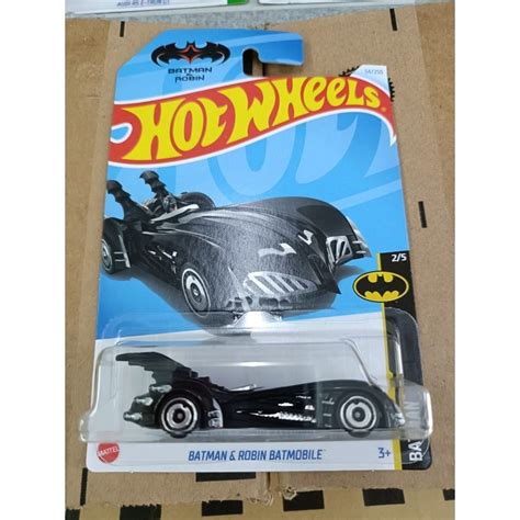 Hitam Hot Wheels C Batman And Robin Batmobile Black Black Tv Lot C Shopee Malaysia