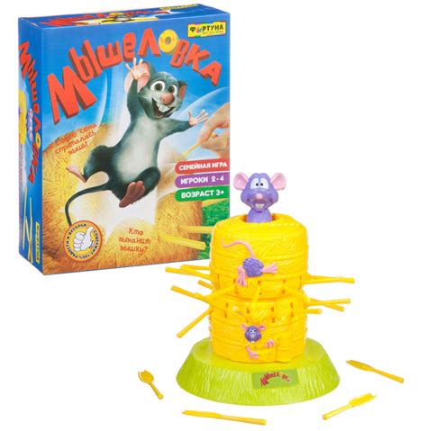 Настольная семейная игра Ф77174 "Мышеловка" купить в Санкт-Петербурге ...