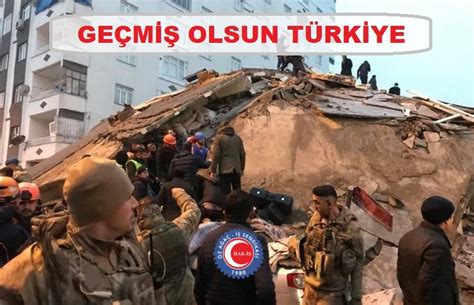 DEPREM GEÇMİŞ OLSUN TÜRKİYE