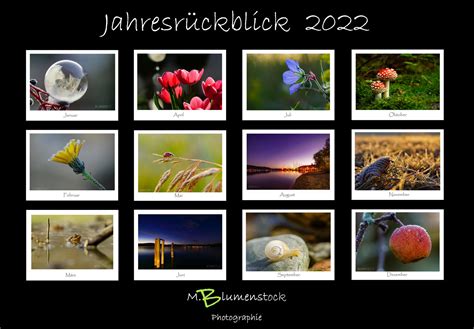 Jahresrückblick 2022 Foto And Bild Jahreszeiten Jahresrückblick