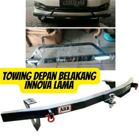 Jual Towing Besi Pengaman Depan Belakang Mobil Innova Old Shopee