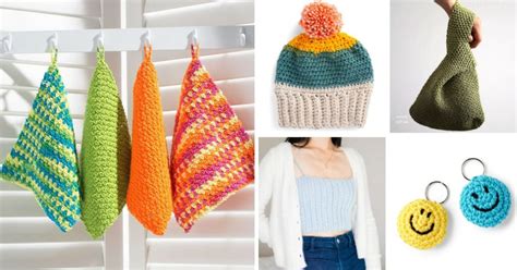 35 Easy Fun Crochet Projects For Beginners Dabbles Babbles