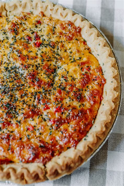 The Best Southern Tomato Pie The Rose Table