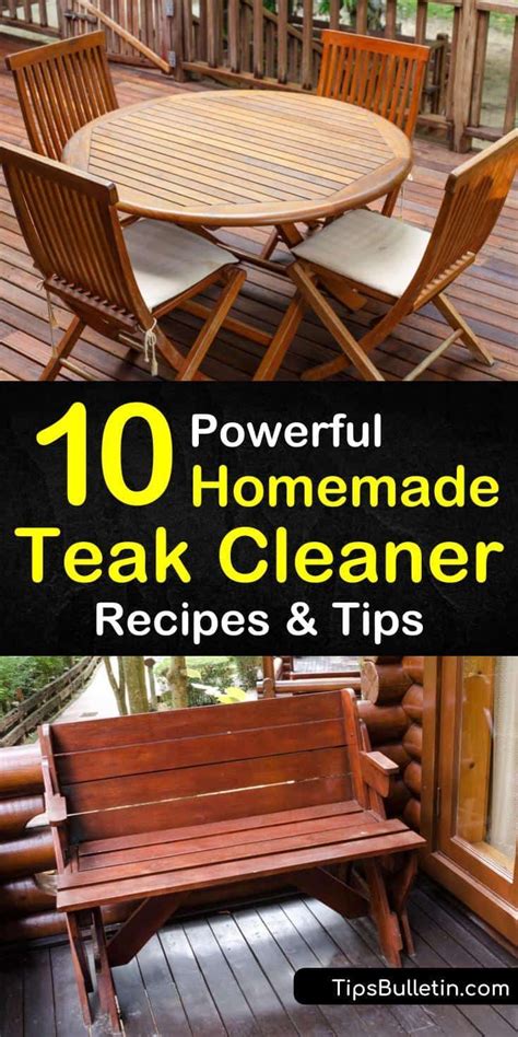 Powerful Homemade Teak Cleaner Recipes And Tips Recipe Teak