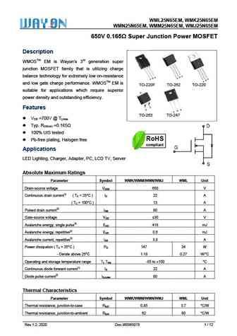 ne mosfet   ch   datasheet full specification