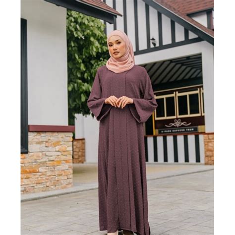 Original Ready Stock Arya Abaya By Haurabelle Shopee Malaysia