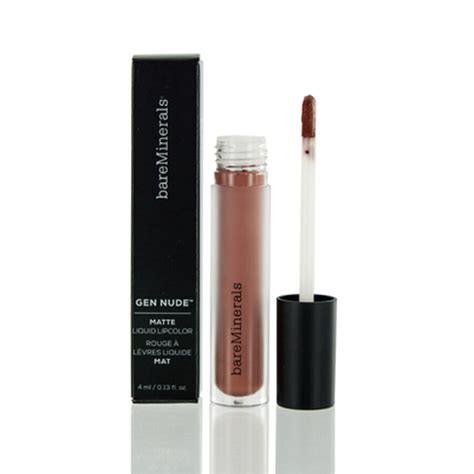 Bareminerals Gen Nude Matte Icon Lipstick Liquid 0 13 Oz 3 9 Ml