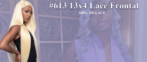 Amazon 613 Blonde Frontal 13x4 HD Transparent Lace Frontal