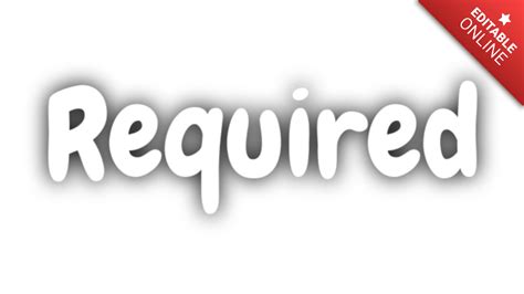 required transparent  shadow text effect generator