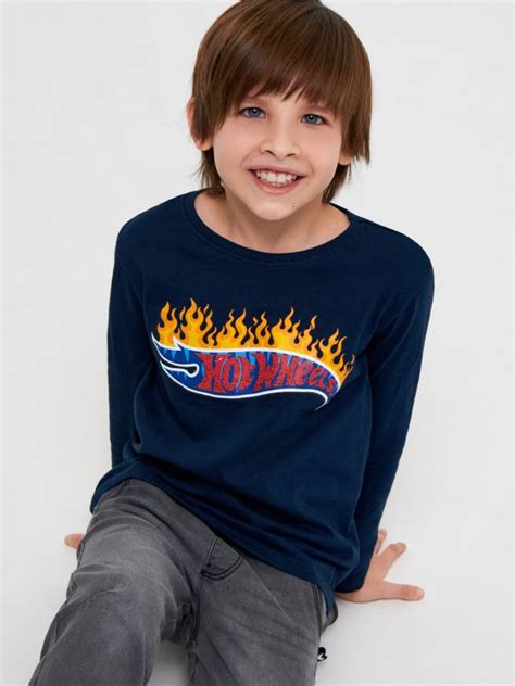 Koszulka Hot Wheels Kolor Granatowy Sinsay Q X
