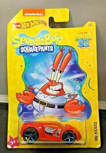 Hot Wheels Bob Esponja Don Cangrejo Mr Krabs Ultra Rage 20 Meses Sin Intereses