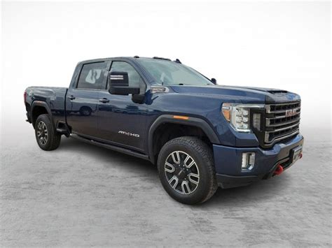 Pre Owned 2021 Gmc Sierra 2500hd At4 4 Door Crew Cab Short Bed Truck In Lamesa Mf270247